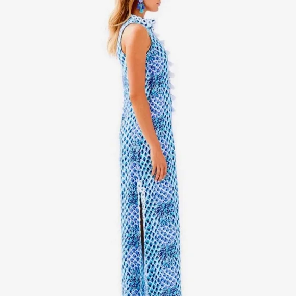 chinese dress ladies Lilly Pulitzer Jane Maxi Dress  Saint Bernard